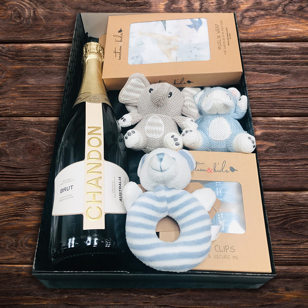 Rattle & Bubbles Baby Boy Hamper