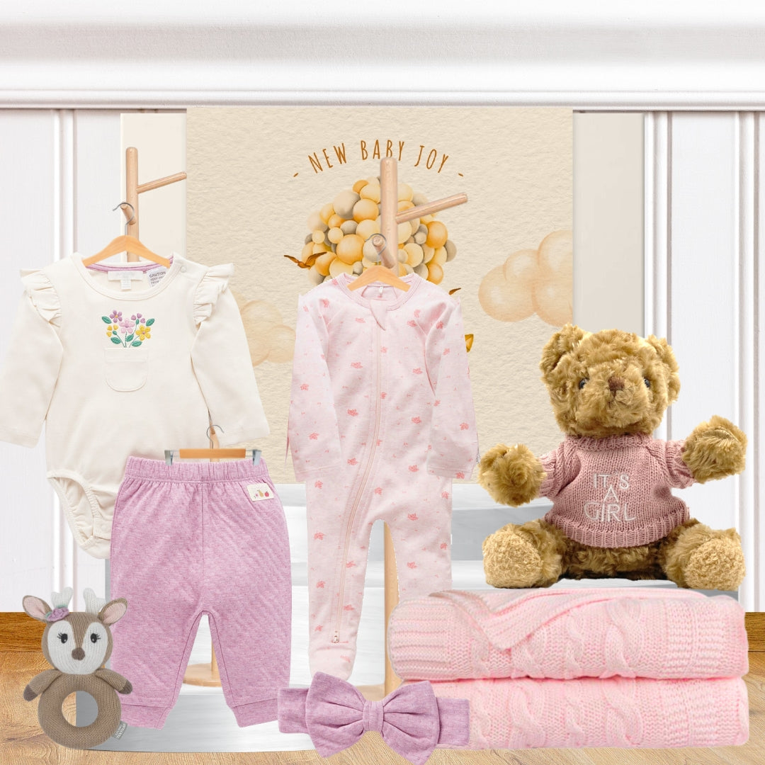 Baby Girl Essential Hamper