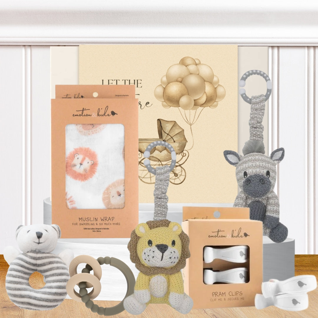 Little Zebra Rattle Hamper