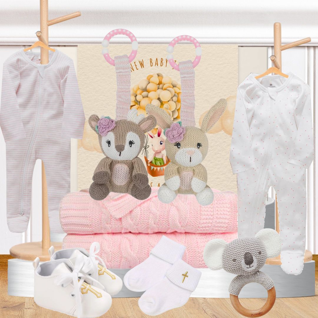 Christening  Baby Girl Gift Hamper