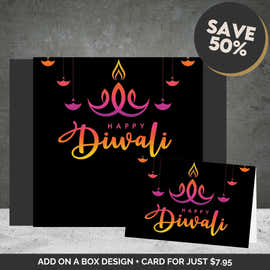 Diwali Sleeve + Diwali Card Bundle