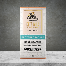 Halo Sugar Protein Crackle Milk Chocolate 85g