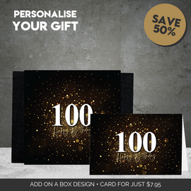 100th Happy Birthday Sleeve  + Card