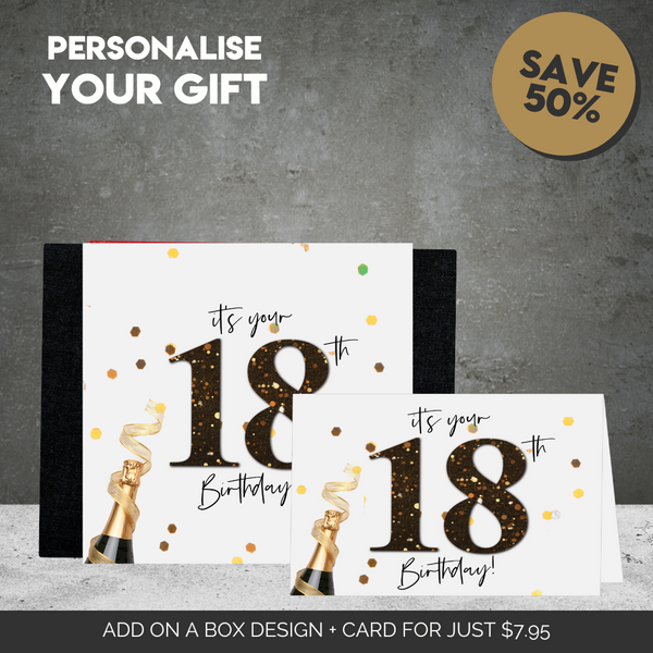 18th Happy Birthday Sleeve  + Card