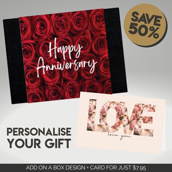 Happy Anniversary Sleeve + Love You Card Bundle