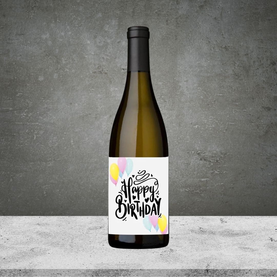 Happy Birthday Balloon Chardonnay 750ml