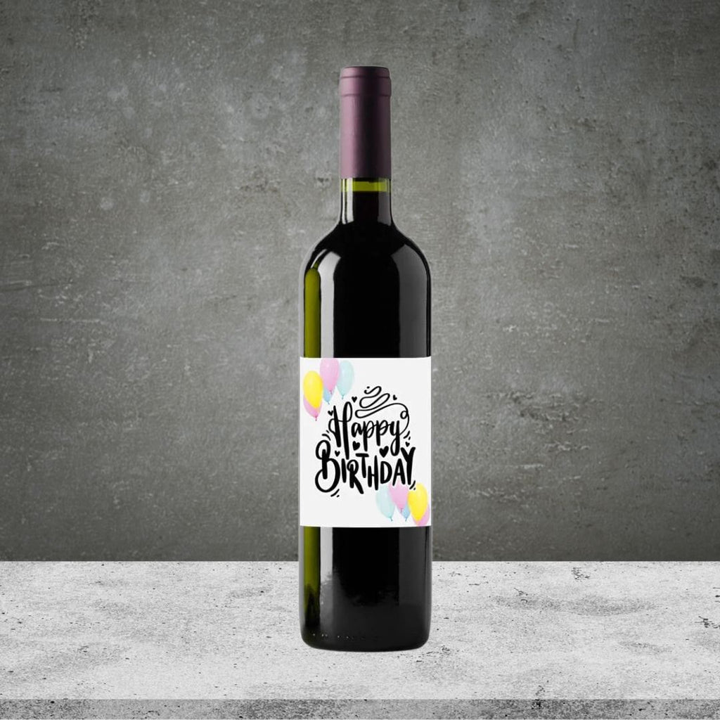 Happy Birthday Balloon Shiraz 750ml