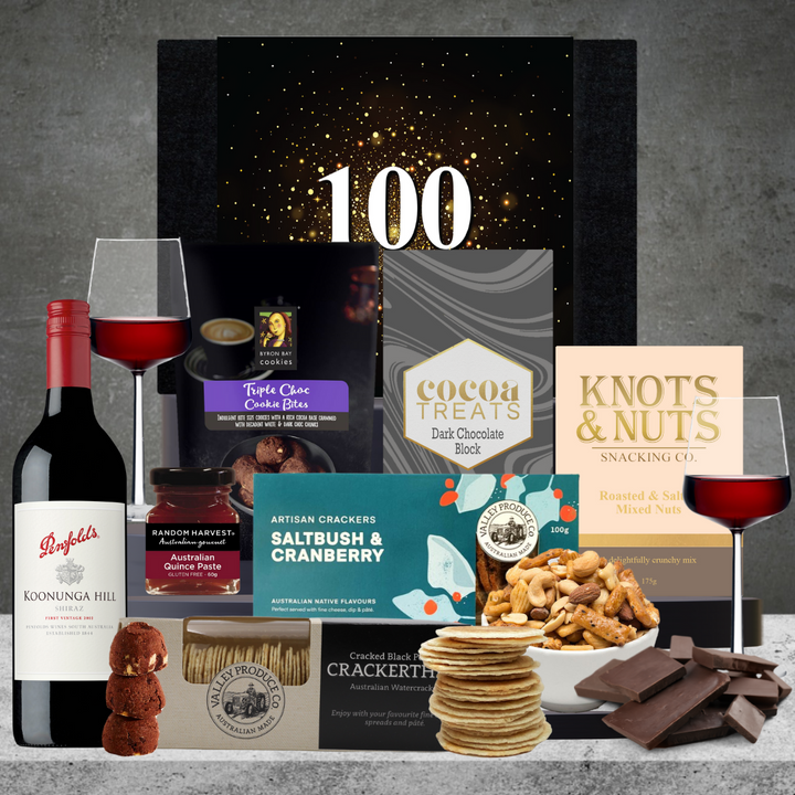 Happy 100th Birthday Best Shiraz Hamper