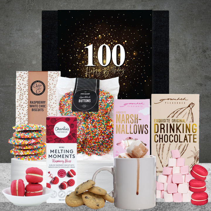 Happy 100th Birthday Chocolate & Snack Hamper