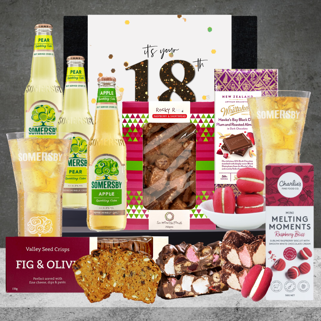 Happy 18th Birthday Cider Hamper For Her