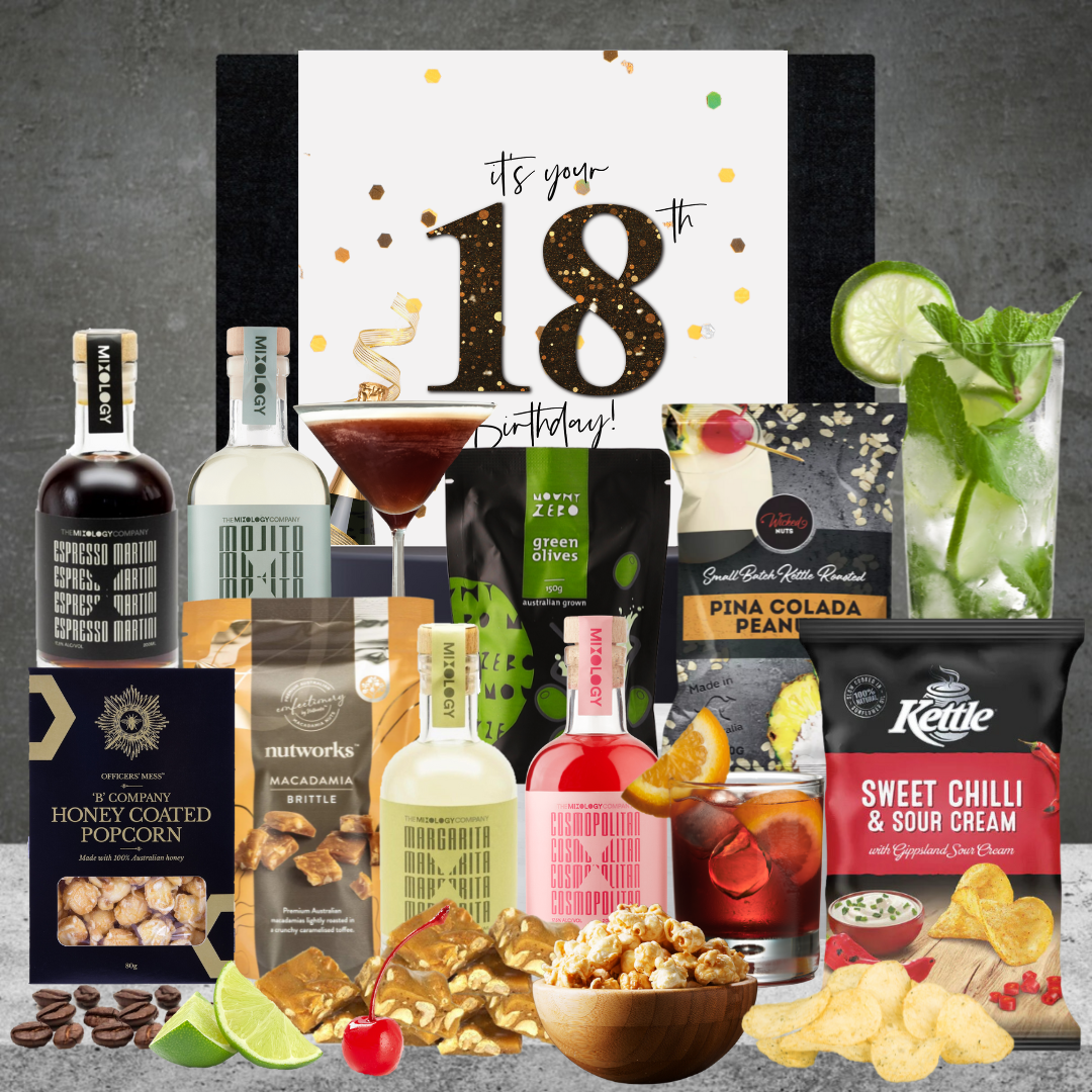 Happy 18th Birthday Cocktail Hamper For Her