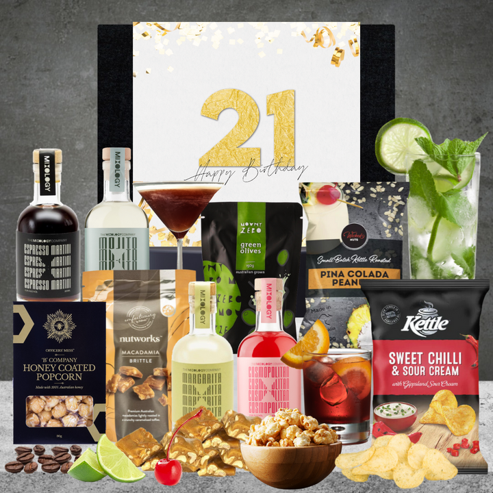 Happy 21st Birthday Best Cocktail Hamper