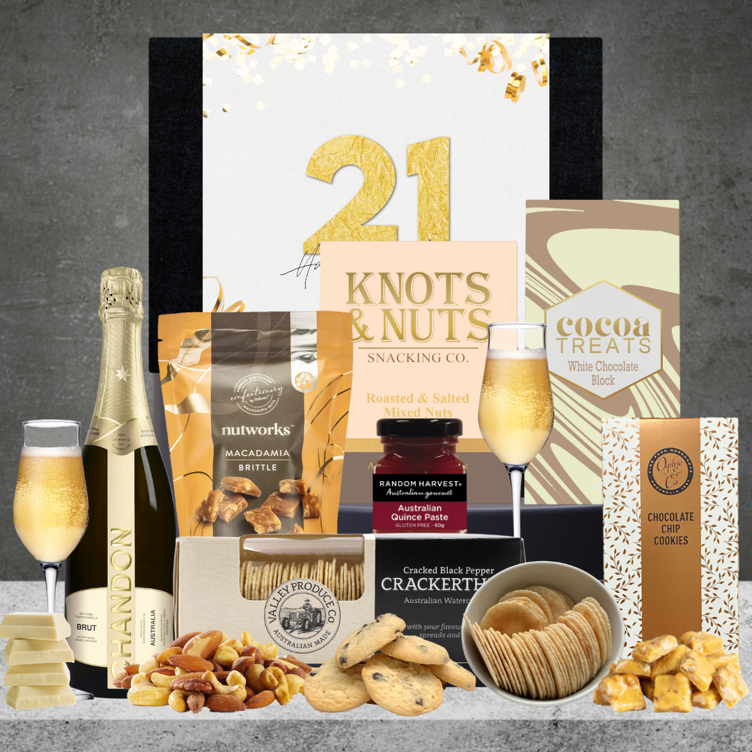 Happy 21st Birthday Gourmet Hamper For Her