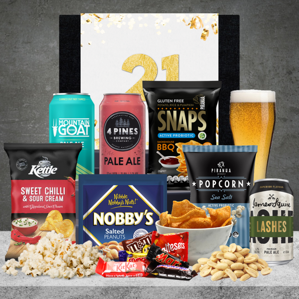 Happy 21st Birthday Mens Craft Beer Hamper