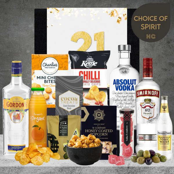 Happy 21st Birthday Spirits Hamper