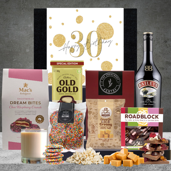 Happy 30th Birthday Baileys Hamper For Her