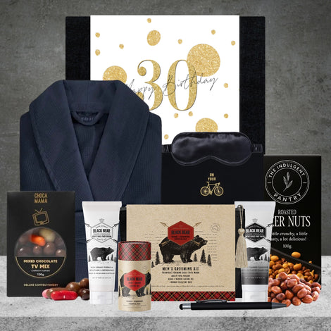 Happy 30th Birthday Pamper Hamper For Him