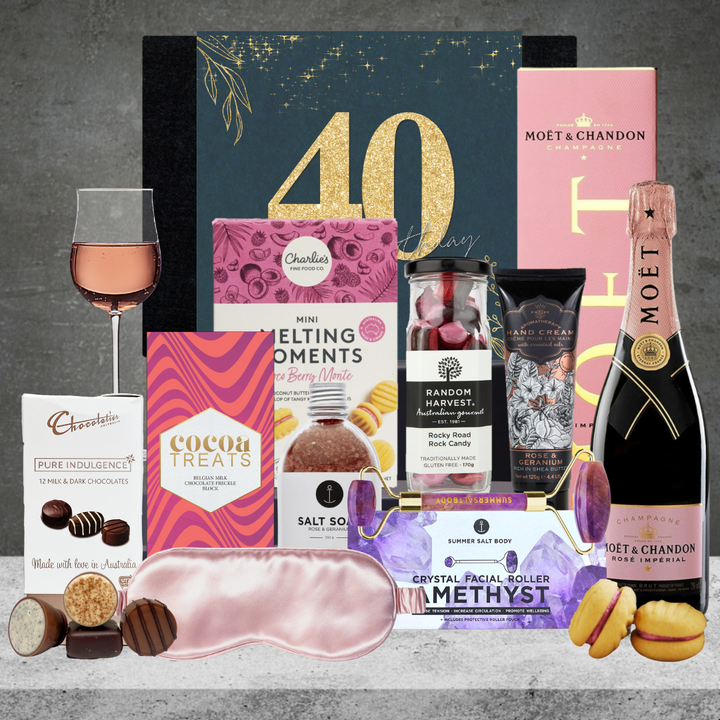 Happy 40th Birthday Best Champagne Hamper 