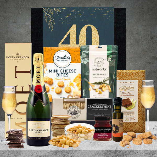 Happy 40th Birthday Moet Celebration Hamper 