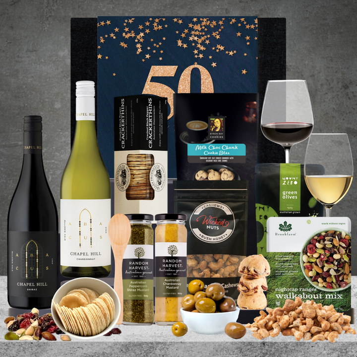 Happy 50th Birthday Best Wine Hamper