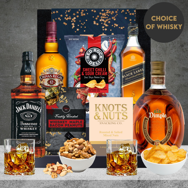 Happy 50th Birthday Whiskey Choice Hamper