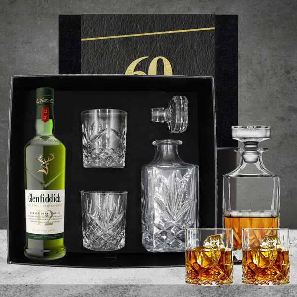 Happy 60th Birthday Glenfiddich Decanter Hamper