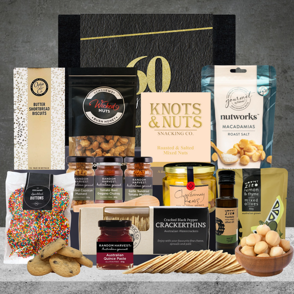 Happy 60th Birthday Luxury Snack Hamper