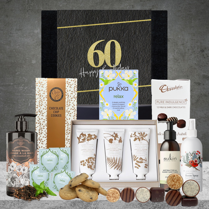 Happy 60th Birthday Relax & Restore Hamper