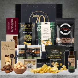 Happy 70th Birthday Australian Gourmet Snack Hamper