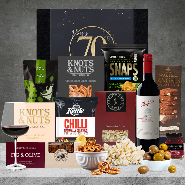 Happy 70th Birthday Best Wine Hamper