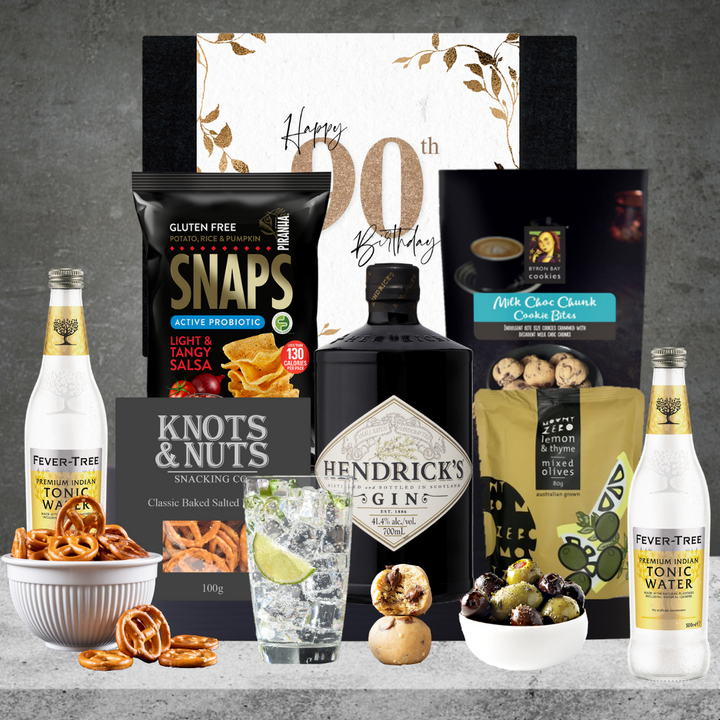 Happy 90th Birthday Hendricks Gin Hamper