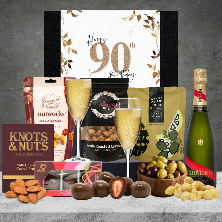 Happy 90th Birthday Sparkling Hamper For Her