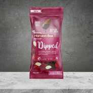 Harvest Box Dipped Raspberry Dark Choc Almonds 40g