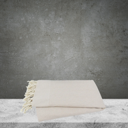 Herringbone Turkish Towels – Organic, Soft & Handwoven Beige