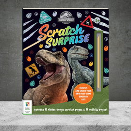 Hinkler Scratch Surprise Jurassic World