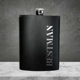 Hip Flask Bestman Stainless Steel 200ml