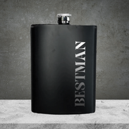 Hip Flask Bestman Stainless Steel 200ml