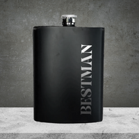 Hip Flask Bestman Stainless Steel 200ml