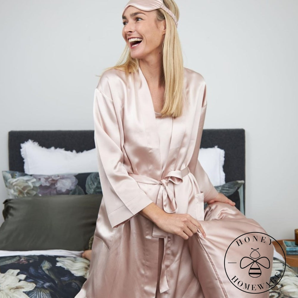 Honey Homeware Silky Bath Robe