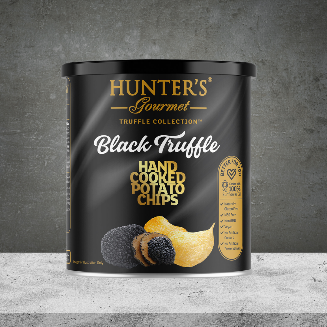 Hunter’s Gourmet Black Truffle Potato Chips 40g