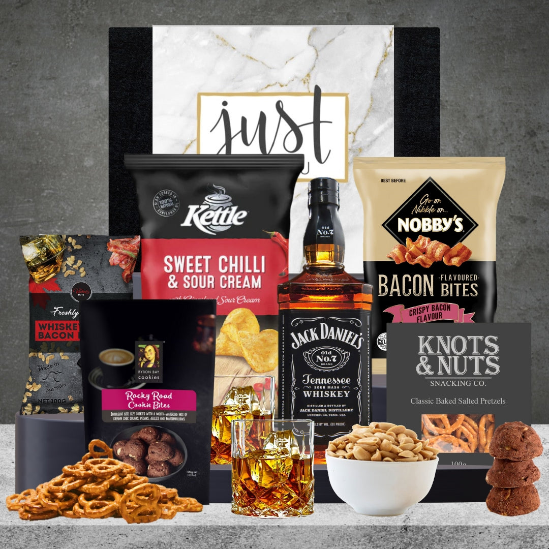 Jack Daniels Whiskey Hamper For Him Featured Image