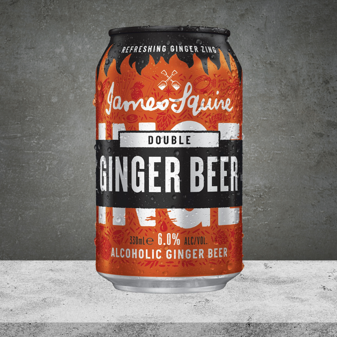 James Squire Double Ginger Beer Cans 330ml