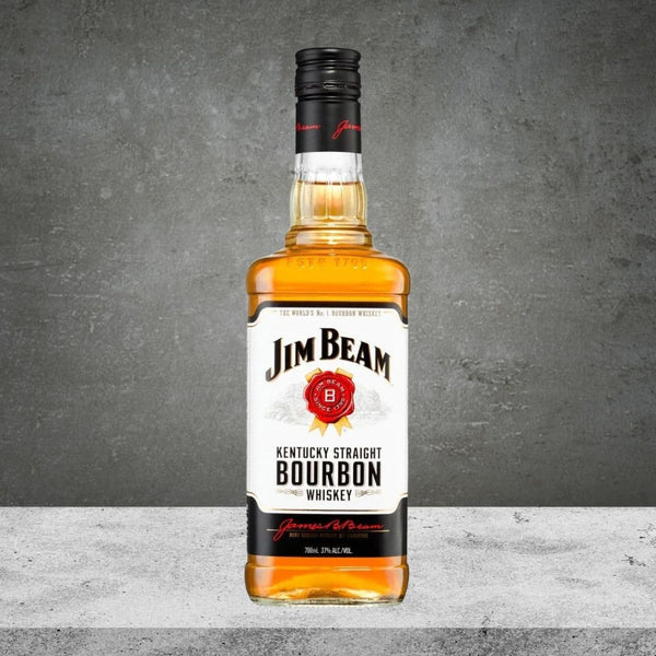 Jim Beam White Label Kentucky Straight Bourbon Whiskey 700ml