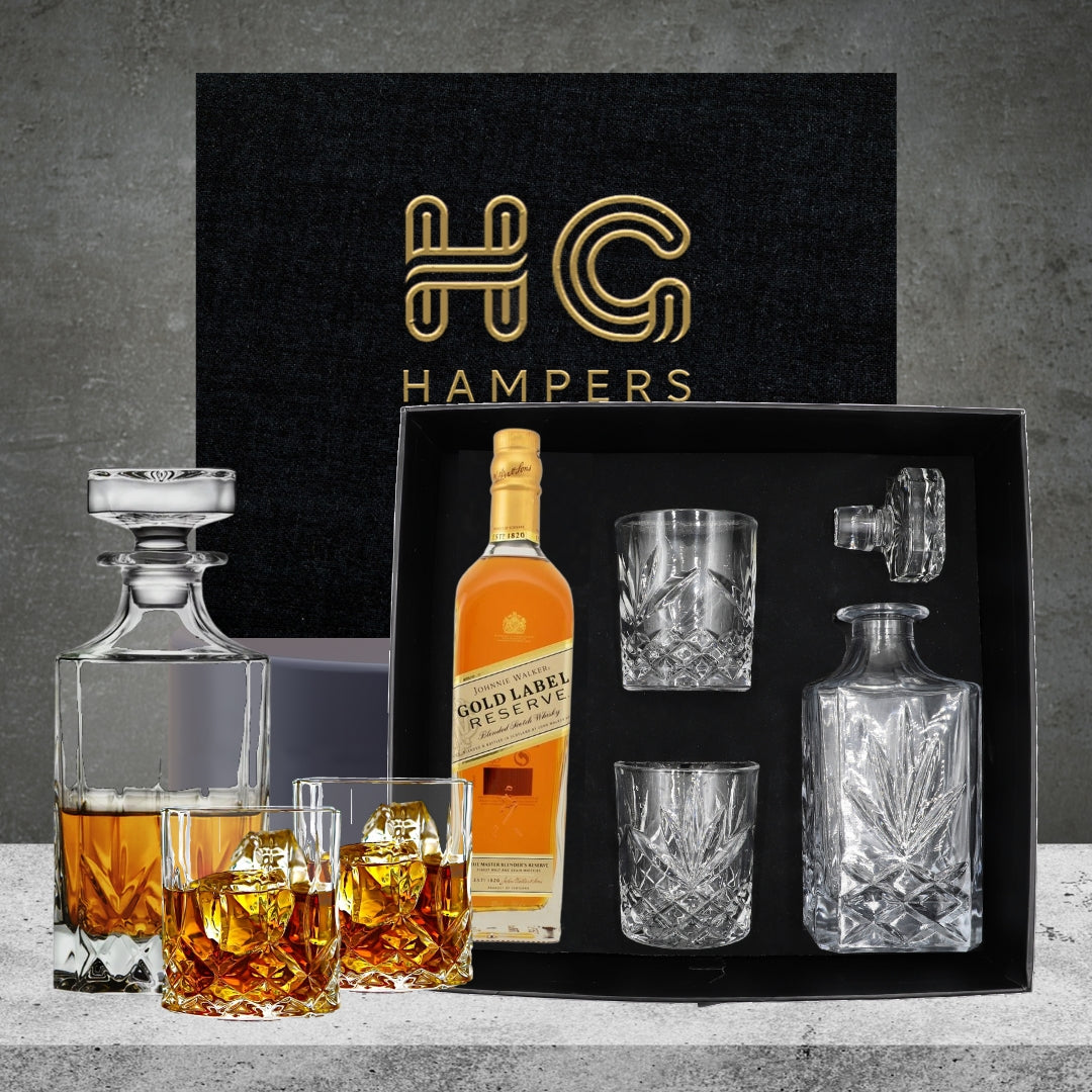 Johnnie Walker Gold Decanter Gift Hamper Featured Image