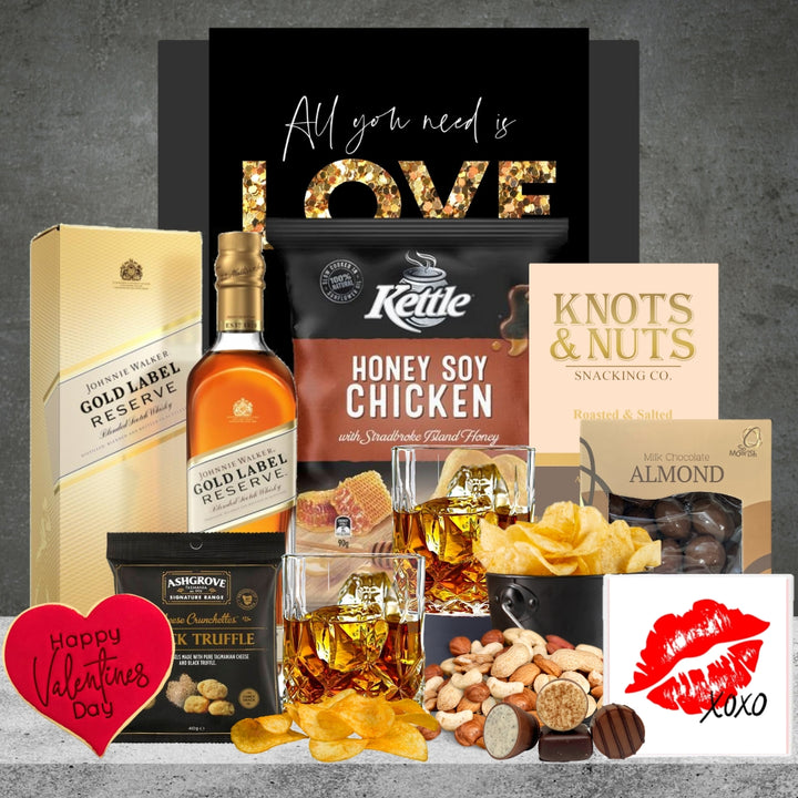 Johnnie Walker Gold Valentines Hamper Featured Image