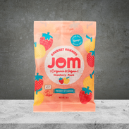 Jom Vegan & Organic Strawberry & Peach Candy 70g