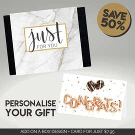 Just For You Sleeve + Congrats Card Bundle