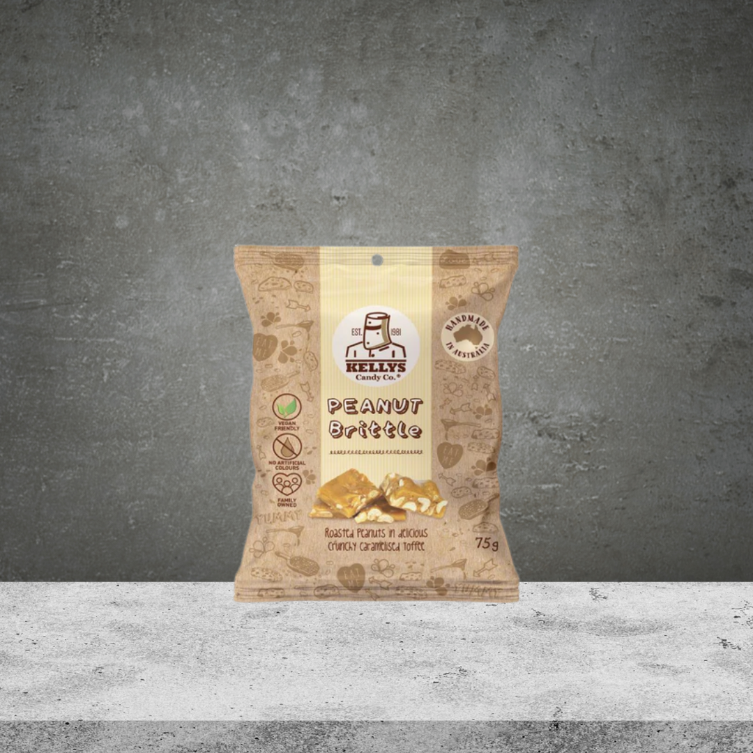 Kelly's Candy Co. Peanut Brittle 75g
