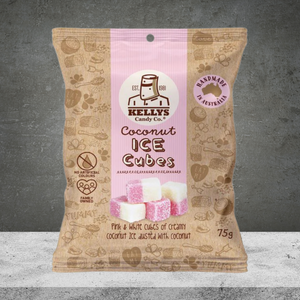 Kelly's Candy Co Coconut Ice Cubes 90g