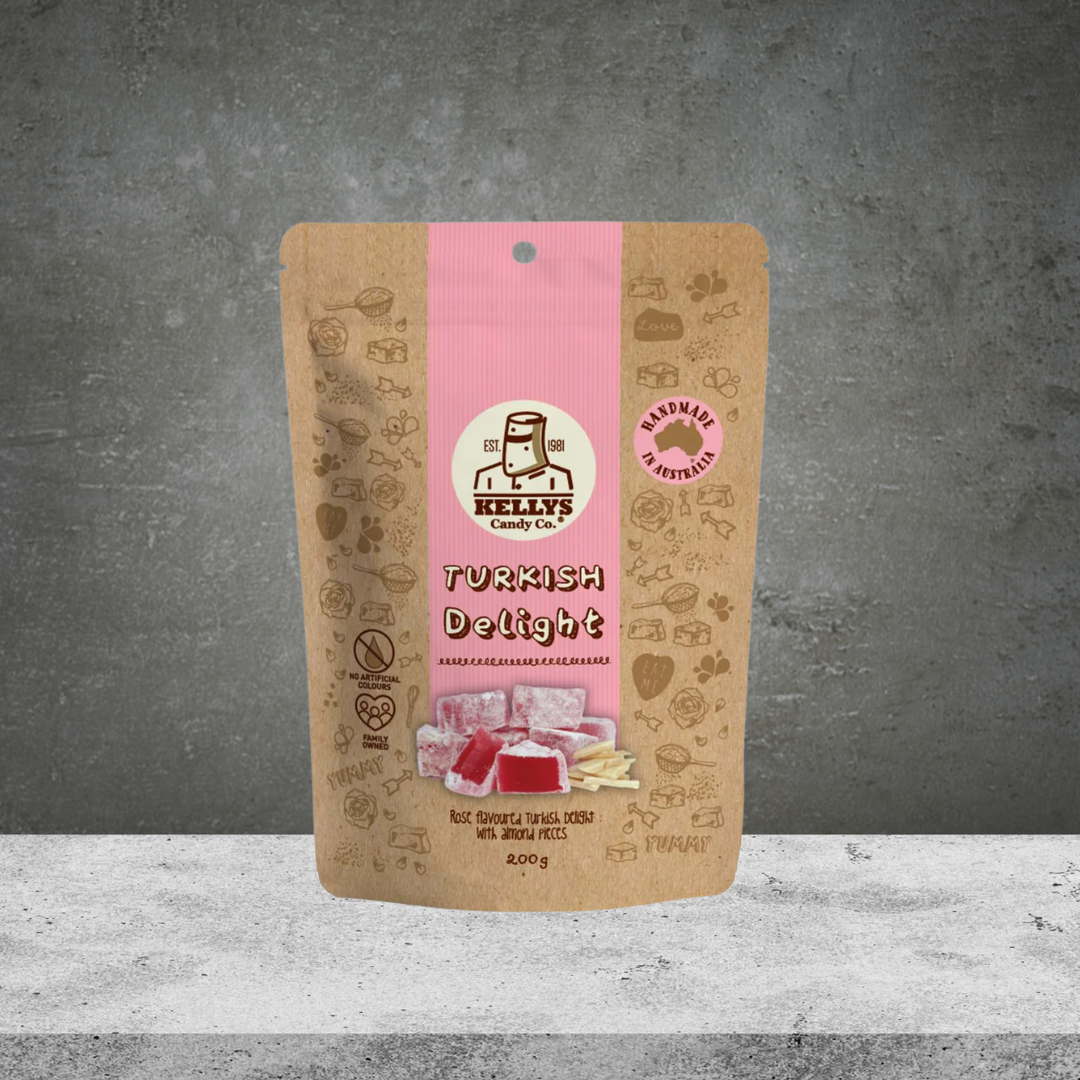 Kelly's Candy Co Dusted Turkish Delight 200g